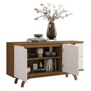 Ver imagem 2 de Aparador Buffet Vicenza Cinamomo Off White - New Ceval