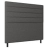 Cabeceira Cama Box Casal 140cm Linho Cinza - 1
