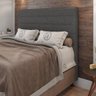 Cabeceira Cama Box Casal 140cm Linho Cinza - 2