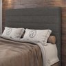 Cabeceira Cama Box Casal 140cm Linho Cinza - 7