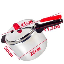 Panela de Pressão Polida - 7 Litros - 2