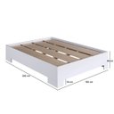 Ver imagem 2 de Cama Casal Queen Xangai para Colchões 158x198 Cm Cx1160 Art In Móveis