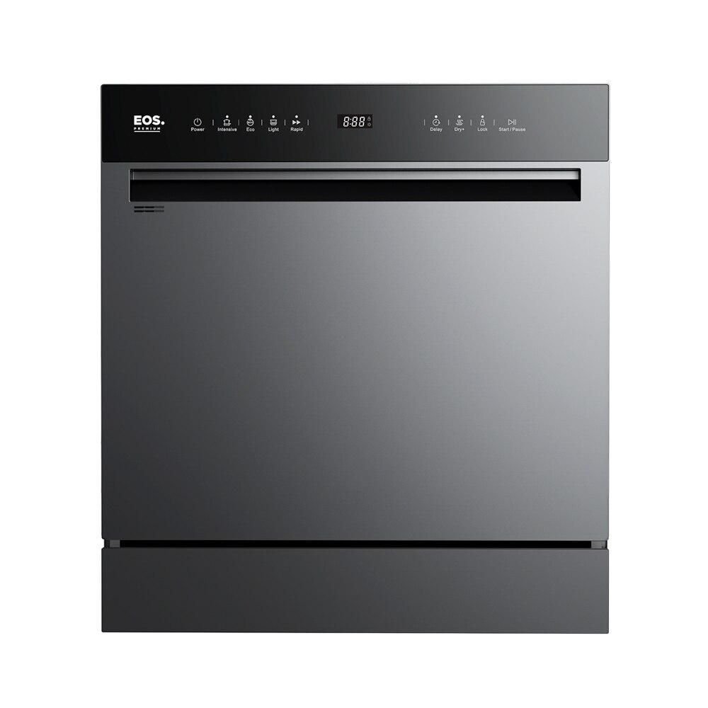 Lava-louças Eos Premium 10 Serviços Prata Ell08s 220v | MadeiraMadeira