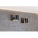 Ver imagem 1 de Nicho Decorativo Suspenso MDF 30cm – Prateleira para Sala, Quarto e Escritório Estelar