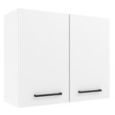 Ver imagem 1 de Armário de Cozinha Aéreo 80 cm 2 Portas Branco Agata Madesa