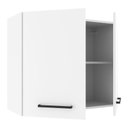 Ver imagem 5 de Armário de Cozinha Aéreo 80 cm 2 Portas Branco Agata Madesa