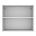 Ver mais imagens de Armário de Cozinha Aéreo 80 cm 2 Portas Branco Agata Madesa