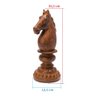 Cavalo Peça do Xadrez Decorativa em Resina 33 Cm:marrom - 2