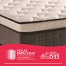 Colchão King Bf Super Premium Mola Ensacada com Espuma D33 e Viscoelástica Nasa 193x203x32cm - 4