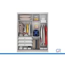 Ver imagem 4 de Guarda Roupa Casal Toledo 2PTS 1VD 3GV Cinamomo N. Horizonte