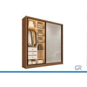 Ver imagem 2 de Guarda Roupa Casal Toledo 2PTS 1VD 3GV Cinamomo N. Horizonte