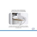 Ver imagem 7 de Guarda Roupa Casal Toledo 2PTS 1VD 3GV Cinamomo N. Horizonte