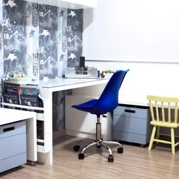 Cadeira Escritório Secretária Decorativa Eames Chicago - 3