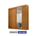 Ver imagem 4 de Guarda-roupa Solteiro 100% Mdf 2 Portas 2 Gavetas com Espelho Milano Leifer Móveis:cinamomo