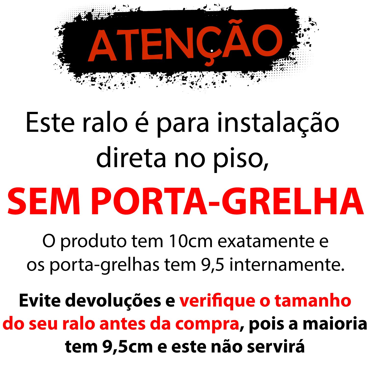 Kit 5 Ralo Click Inteligente Redondo 10x10cm 100 Inox CR105 - 3