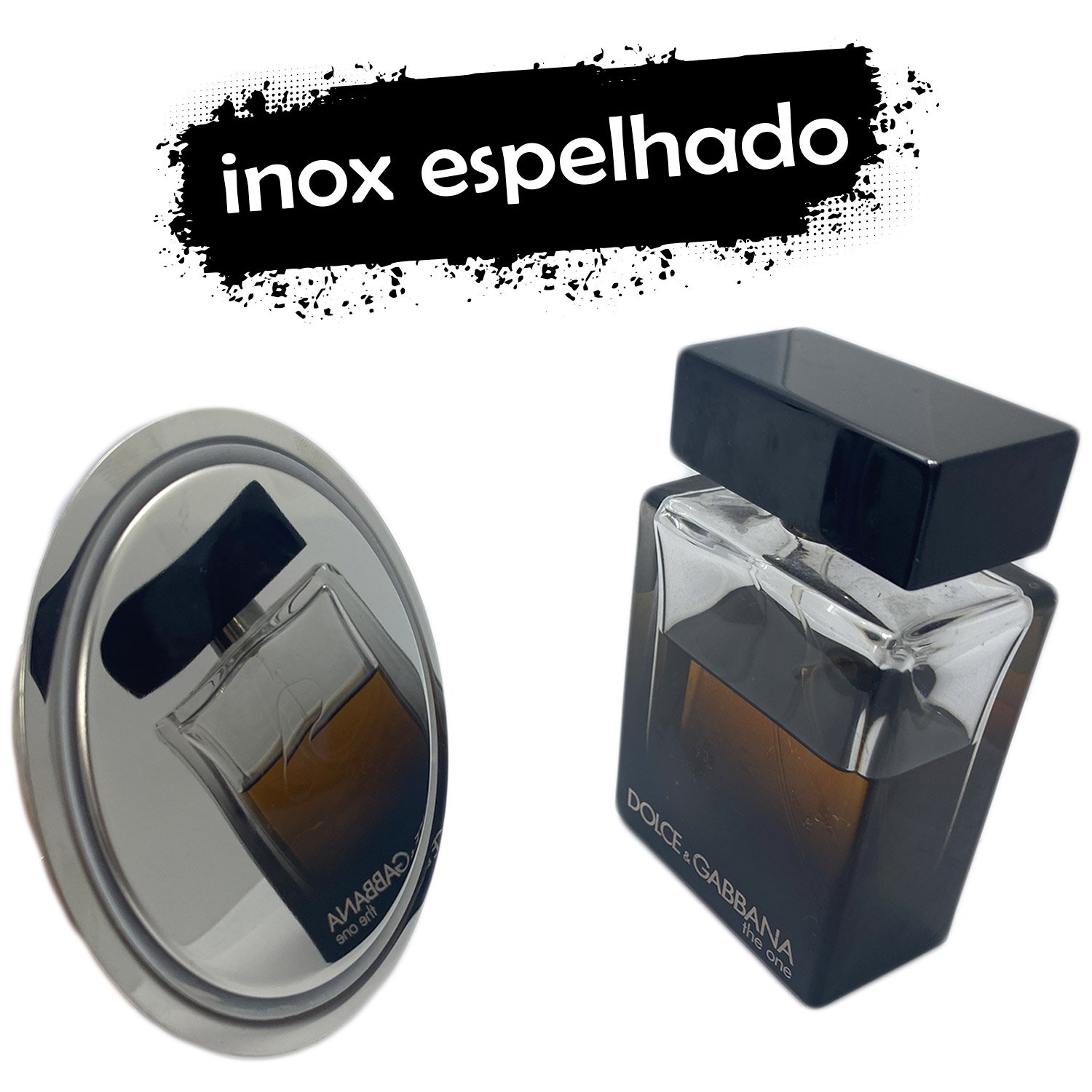 Kit 5 Ralo Click Inteligente Redondo 10x10cm 100 Inox CR105 - 4