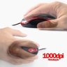 5 Mouse USB para Computador Óptico 1000 Dpi LED Ms-9 Exbom - 7