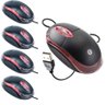 5 Mouse USB para Computador Óptico 1000 Dpi LED Ms-9 Exbom - 1