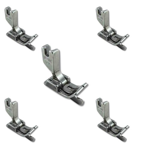 05 Calcadores Pesponto Lado Esquerdo C. Guia Reta Industrial 5mm Sp-18l 3/16