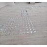 Piso Tátil Alerta Inox Parafusados Elementos Soltos Ml - 4