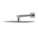 Ver imagem 1 de Ducha Chuveiro Retangular Inox 28x18cm São Luís Pingoo.casa - Prata