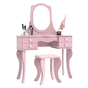 Ver imagem 2 de Penteadeira Princesa Rosa - Patrimar