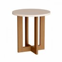 Ver imagem 6 de Conjunto Mesa Centro e Mesa Lateral Jb Bechara Perola Nature