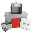 Ver imagem 4 de Cofre Tomada Médio com Gaveta Interna e Fundo Falso