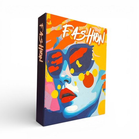 Livro Decorativo Fashion 25,5x32x5cm (livro Caixa)