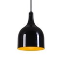 Ver imagem 3 de Pendente Gota Luminária Lustre Alumínio Preto Brilho