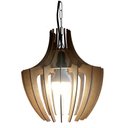 Ver imagem 1 de Lustre Luminária Pendente de Madeira MDF Mod. Grip