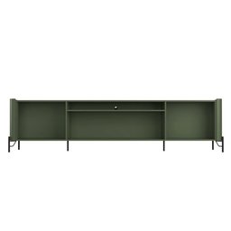 Rack para Tv 260cm com 4 Portas Lisas 100% Mdf Pés em Metal - 3