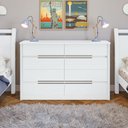 Ver imagem 2 de Cômoda Gaveteiro Urban Branco Brilho - Lopas