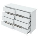 Ver imagem 4 de Cômoda Gaveteiro Urban Branco Brilho - Lopas