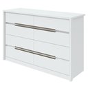 Ver imagem 1 de Cômoda Gaveteiro Urban Branco Brilho - Lopas