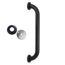 Ver imagem 4 de Barra de Apoio Inox Alça 40cm Preto Kit 3 Unidades Segurança Deficiente Idoso Corrimao Box Parede