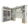 Guarda-roupa Casal Modulado Seletto 8 Portas 9 Gavetas Me29 Areia/jequitibá - Henn - 4