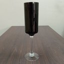 Ver imagem 4 de Vaso Decorativo Enfeite Casa Vidro 41x10x10cm Preto