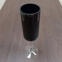 Ver imagem 3 de Vaso Decorativo Enfeite Casa Vidro 41x10x10cm Preto
