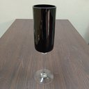 Ver imagem 5 de Vaso Decorativo Enfeite Casa Vidro 41x10x10cm Preto