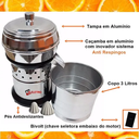 Ver imagem 3 de Espremedor de Frutas em Inox 500w C/ Copo de 3 Litros Cr - 1725