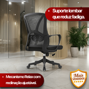 Ver imagem 6 de Kit 10 Cadeiras de Escritório Diretor Apex - Preta