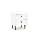 Ver imagem 2 de Mesa de Cabeceira Infantil 2 Gavetas Arco-íris