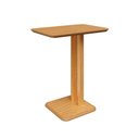 Ver imagem 2 de Mesa de Canto Carvalho Rose Retangular MDF Madeira 60cm Amadeirado
