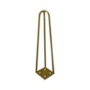 Ver imagem 7 de Kit 6 Pés de Metal 25 CM Hairpin Legs Rack e Puffs Dourado