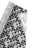 Adesivo de Parede Envelopamento Vinil Pastilha Preta Lavavel Cozinha Banheiro 10m X 45cm - 3