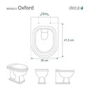 Ver imagem 3 de Assento Sanitario Decorado Borboleta Oxford para Vaso Deca
