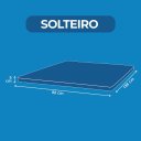 Ver imagem 7 de Pillow Top Solteiro 5cm Infravermelho Infrared 88x188cm Home&cia
