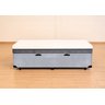 Cama Box Baú Solteirão Serenelife - Suede Cinza Claro - 3