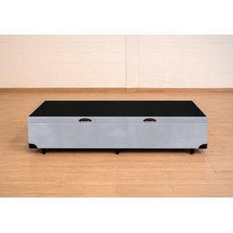 Cama Box Baú Solteirão Serenelife - Suede Cinza Claro - 4